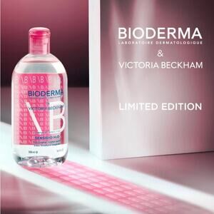 Cosmetics: Bioderma Sensibio H2O limited edition designed by Victoria Beckham